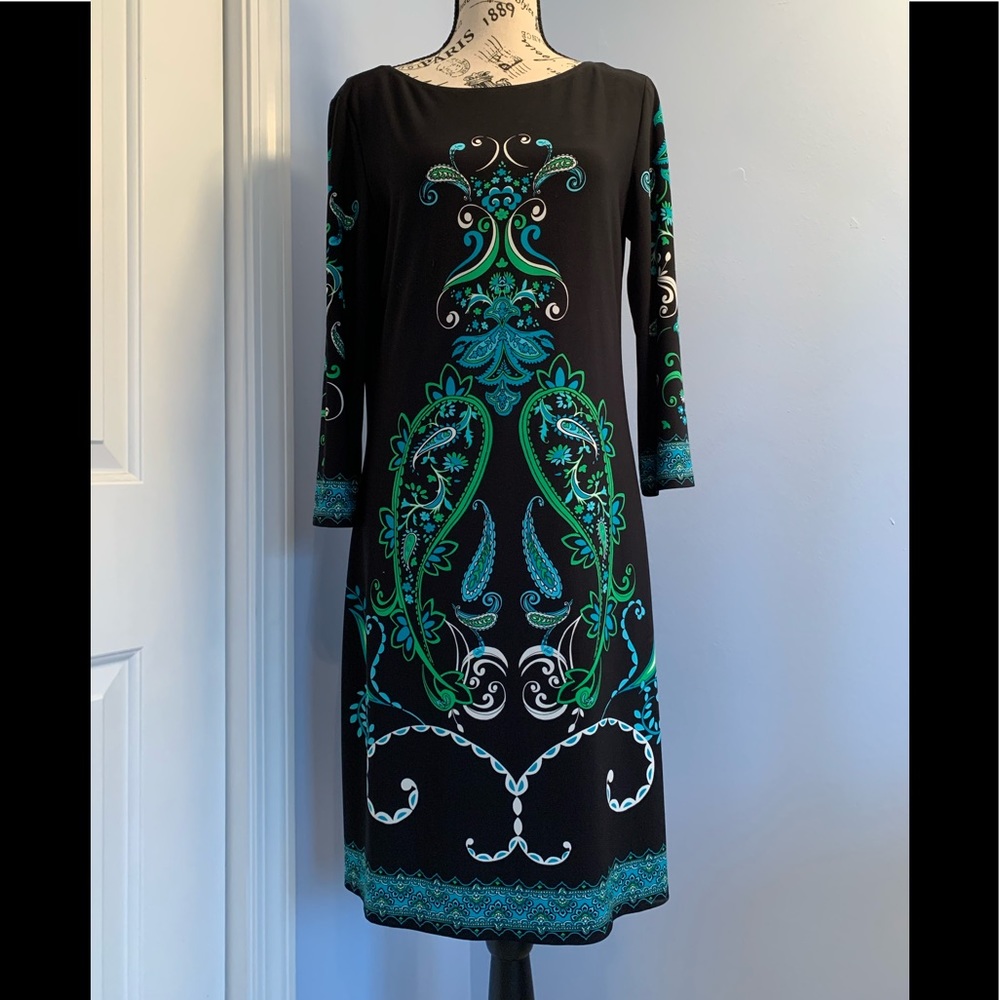 Dress Barn Shift Dress, sz 8
